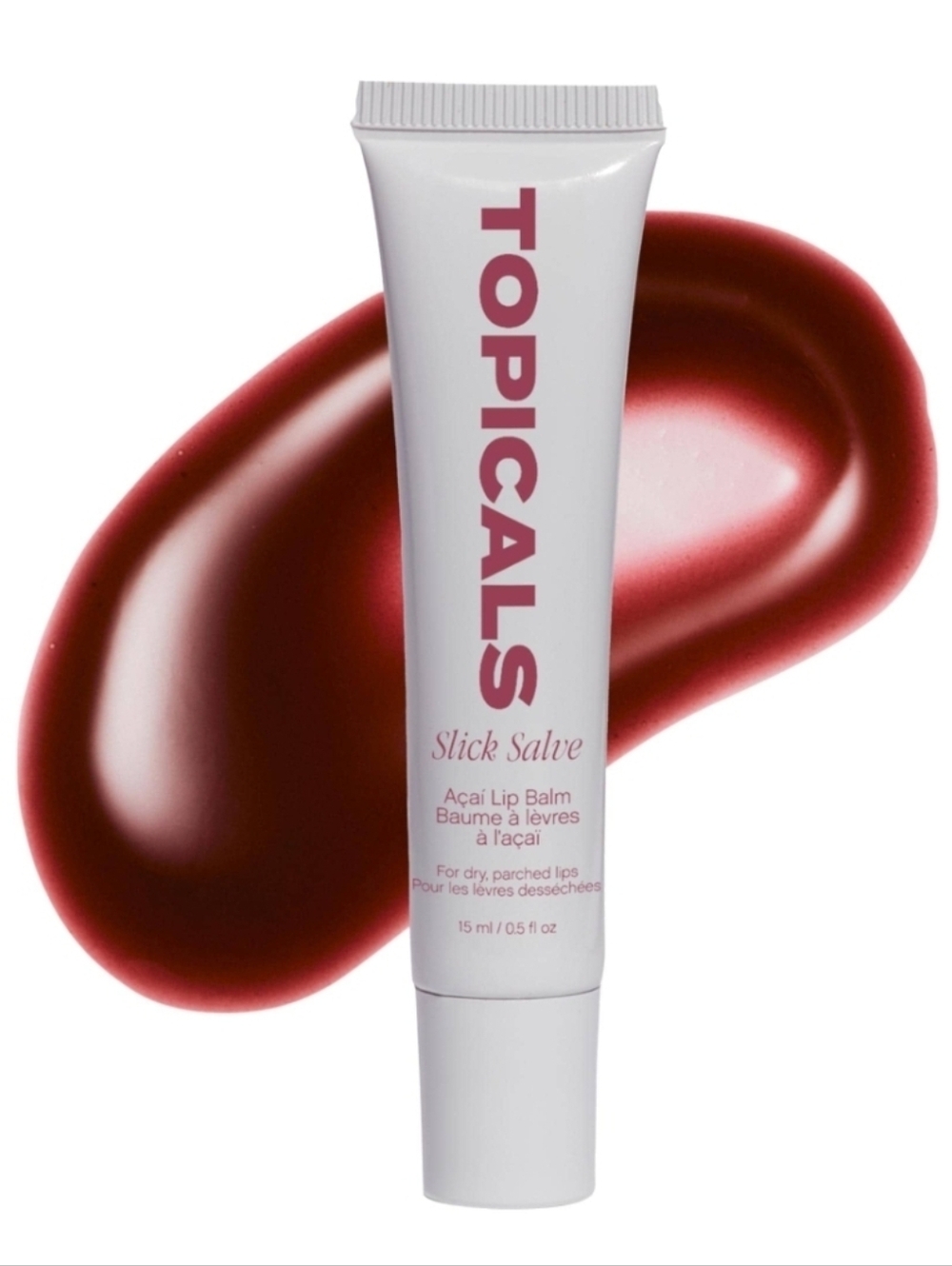 Topicals Slick Salve Glossy Lip Balm- Acai